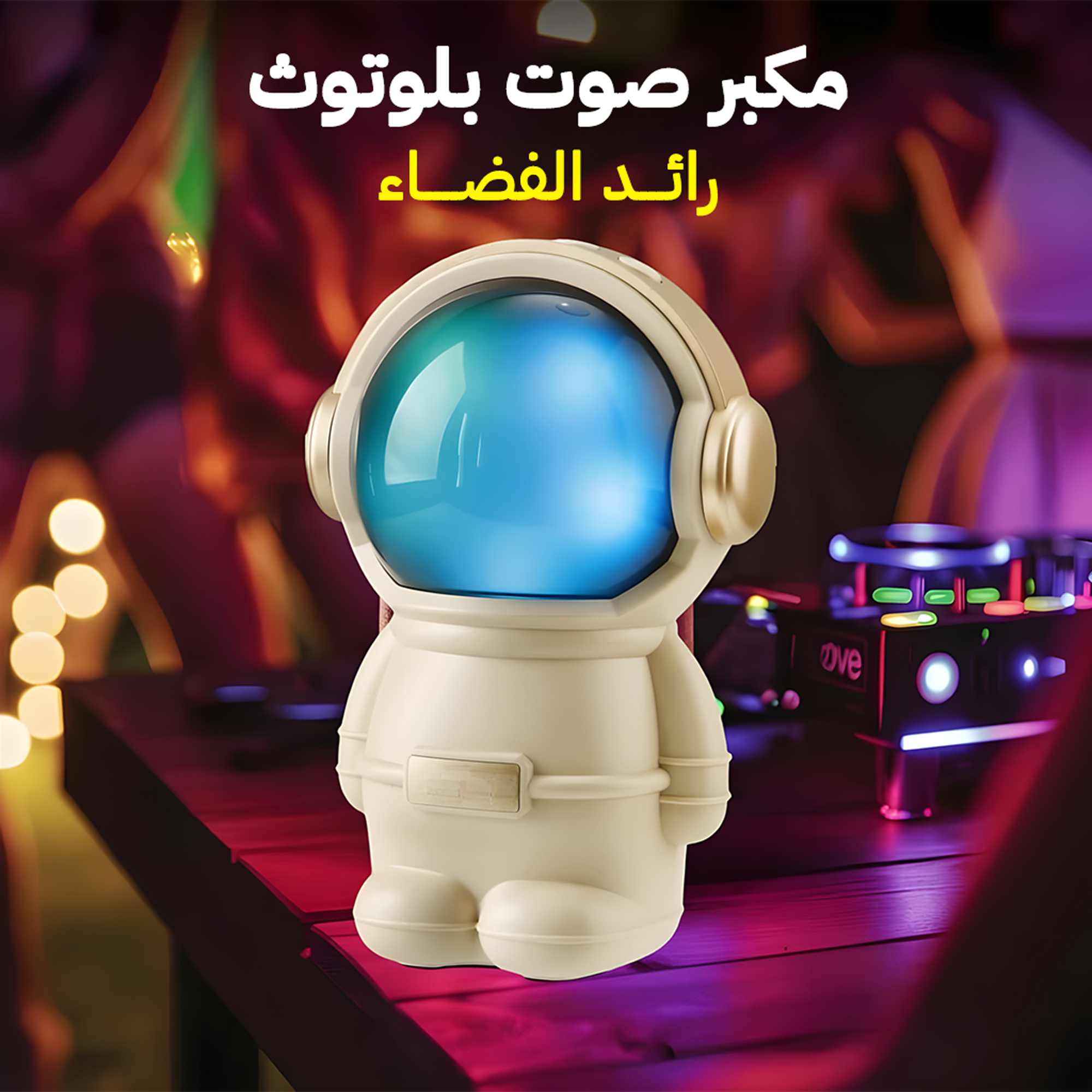 " مكبر صوت بلوتوث رائد الفضاء" - الصورة 2